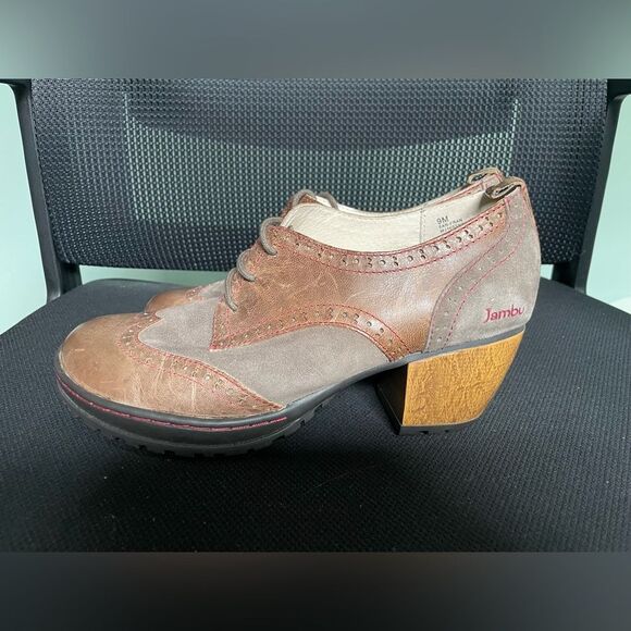 Jambu Women San fran Ankle Distressed Leather Boots shoes sz 9M - Picture 1 of 8